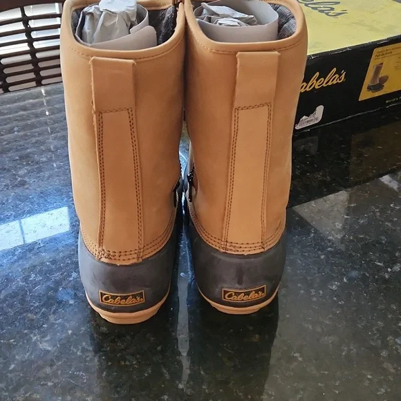 Cabela's Men's Waterproof Uninsulated Zippered Pull-On Boors Size 12 - Picture 6 of 12